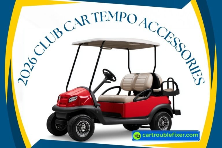2026 club car tempo accessories
