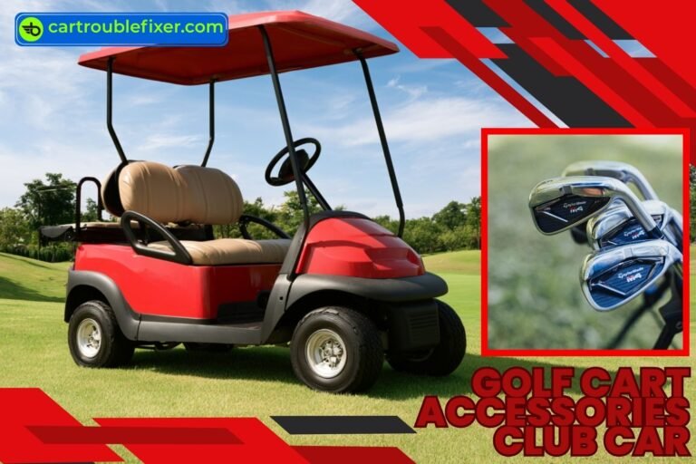 golf cart accessories club car